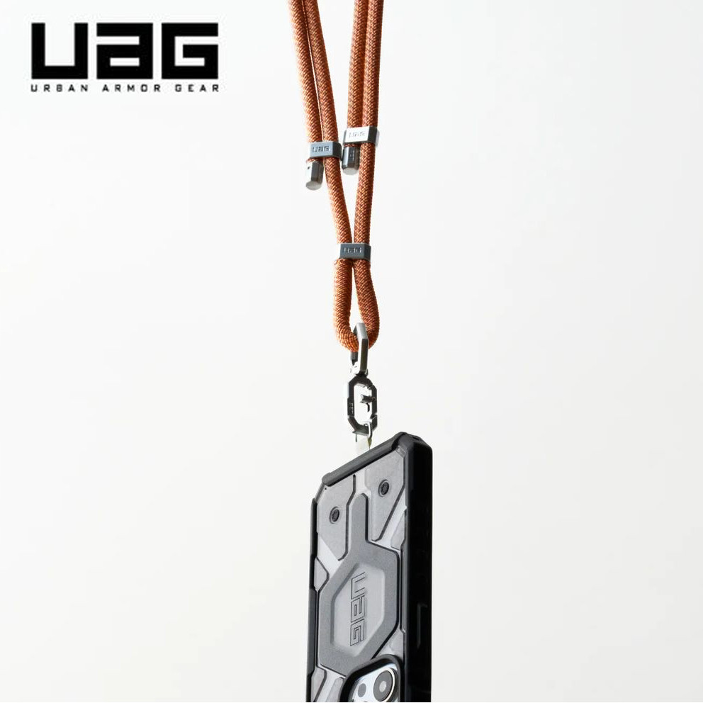 SAMSUNG Uag กระเป๋าสะพายข้างโทรศัพท์สําหรับiPhone 16 Pro Maxปรับสายโทรศัพท์สายรัดข้อมือสายคล้องคอโทร