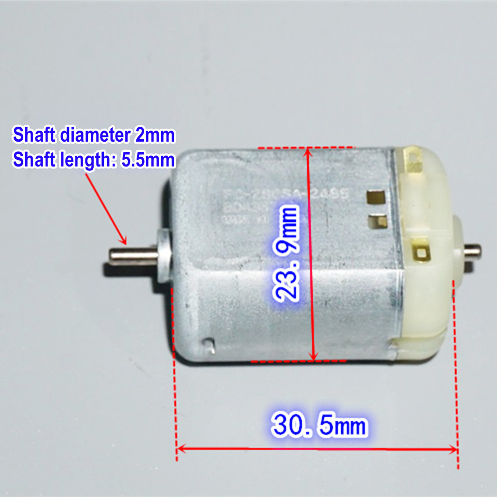 Fc-280sa-2485 DC 3V-12V 23000RPM แปรงคาร์บอนความเร็วสูง Strong Magnetic Miniature 280 มอเตอร์ DIY Hobby ของเล่นรถเรือรุ่น ราคา ถูกที่สุด ดีลบีเคเค แกลเลอรีภาพที่ 2