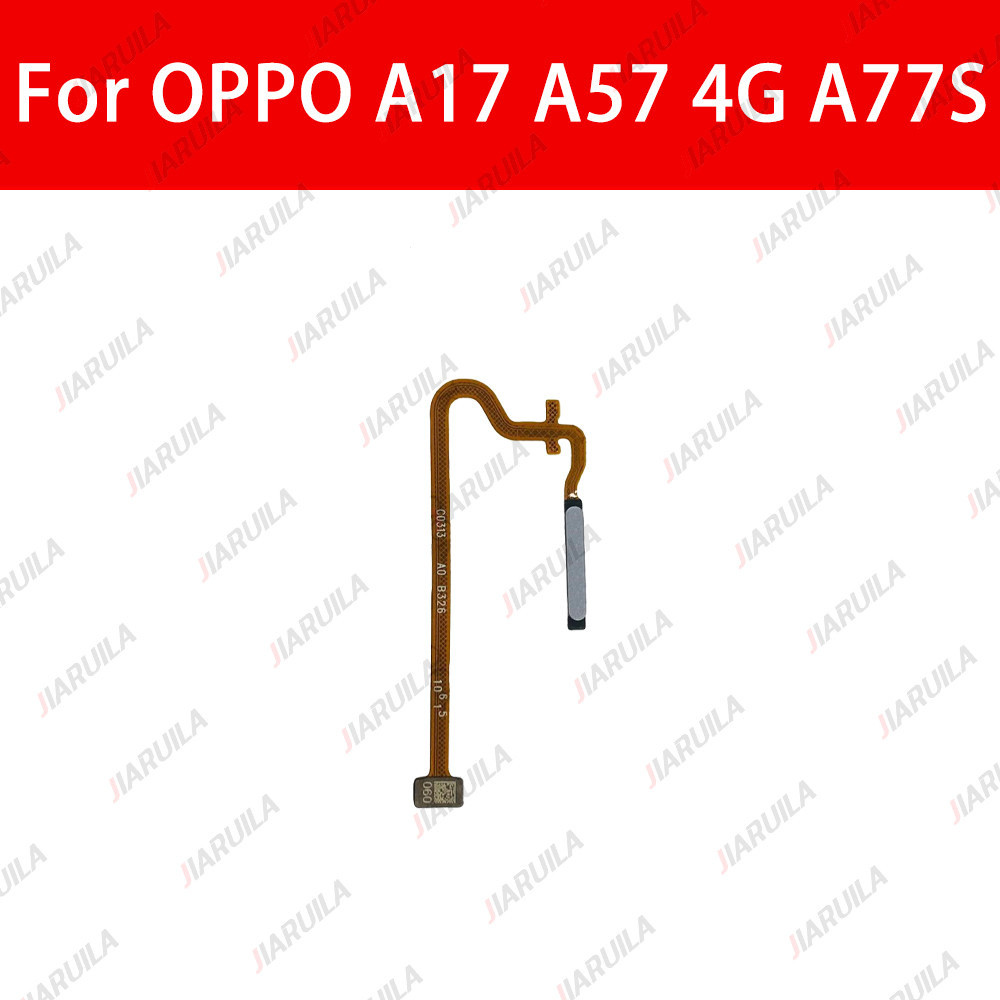 สําหรับ OPPO A17 A57 4G A77S A57S A57E CPH2473 CPH2339 ลายนิ้วมือเซ็นเซอร์เครื่องสแกนเนอร์ปุ่ม Home Flex Cable - รูปที่ 3