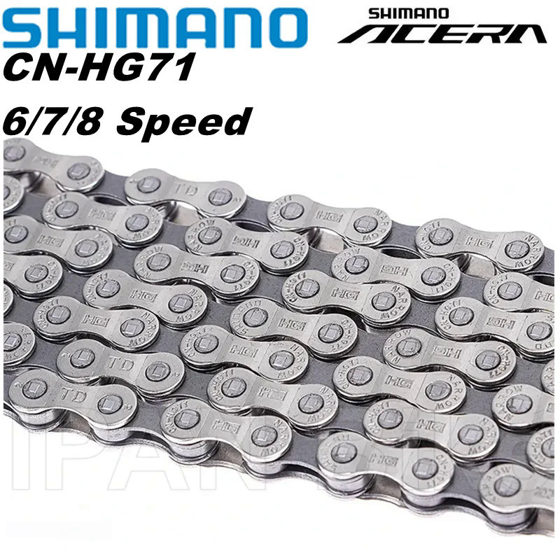 SHIMANO Bicycle Chains 6/7/8 Speed Original Box HG71 No box 8V Mountain Bike Chain Road Bike Chain 1