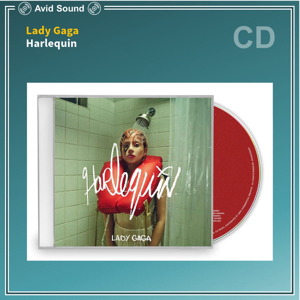 [ ออก E-Tax ได้ ] CD แผ่นซีดี Lady Gaga Harlequin ใหม่ ซีล Lady Gaga CD