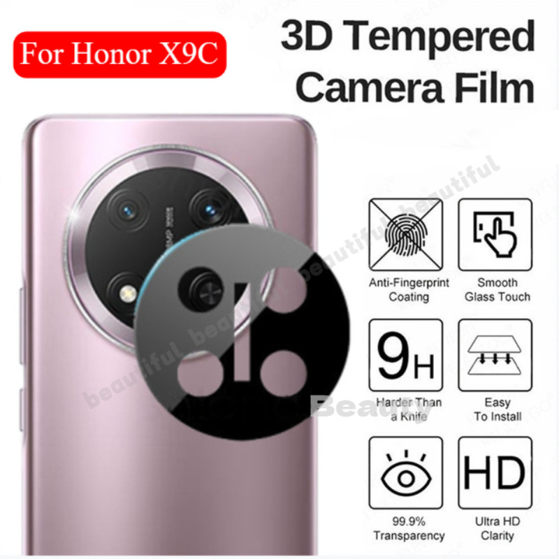 Honorx9 C กระจกนิรภัยกล้องเลนส์ป้องกันฟิล์มสําหรับ Honorx9c 5G ด้านหลังเลนส์ป้องกันเลนส์สําหรับ Hono