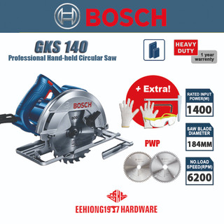BOSCH GKS 140 Professional Hand-Held Circular Saw Parallel Guide Wood Saw Blade Gergaji GKS140