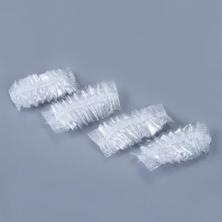 [พร้อมส่ง] 100 ชิ้น ถุงพลาสติกใช้แล้วทิ้ง กันสารเคมี กันน้ํา สําหรับทําสี/ย้อม/โกรก/สระผม ครอบหู