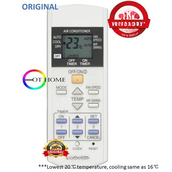 สําหรับเครื่องปรับอากาศ Panasonic รีโมท a75c3297 3623 3625 2817 2841 3295 2825 2925 3362 3291 2836 2