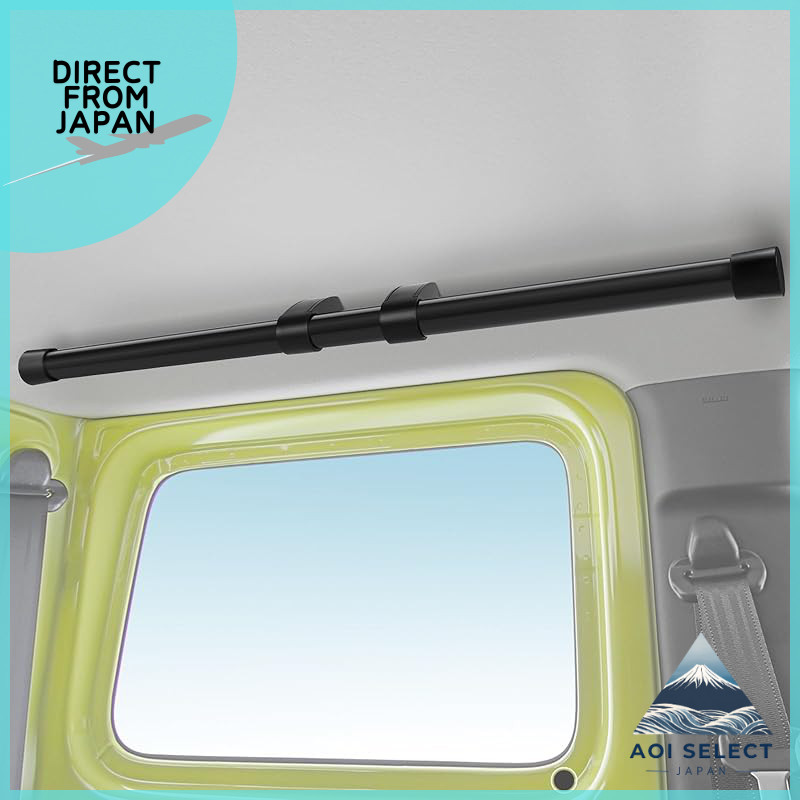 Tsukuyoo CrossRide Car Side Bar Set (Left & Right) – 65cm Antistatic Interior Storage Bar for Jimny,