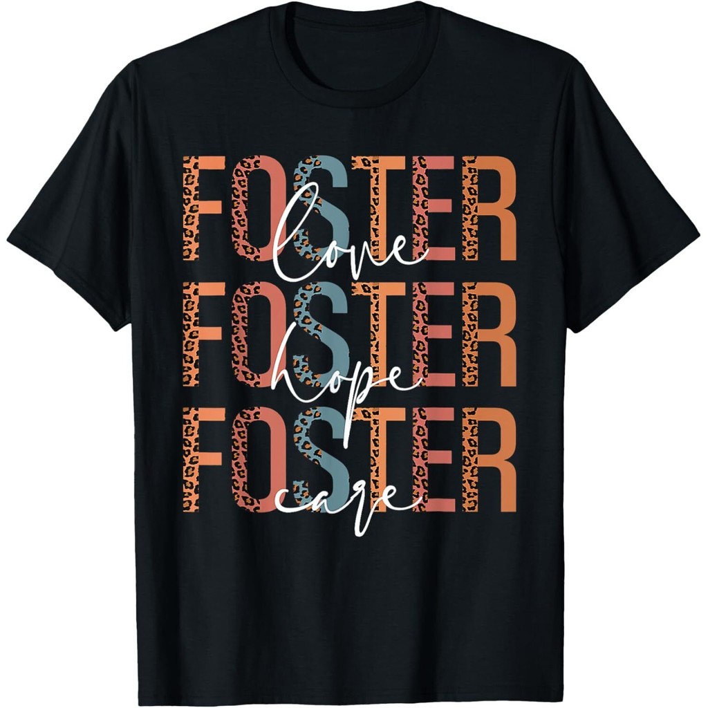 Foster Love Foster Hope Foster Care Foster Mom Mothers Day เสื้อยืด