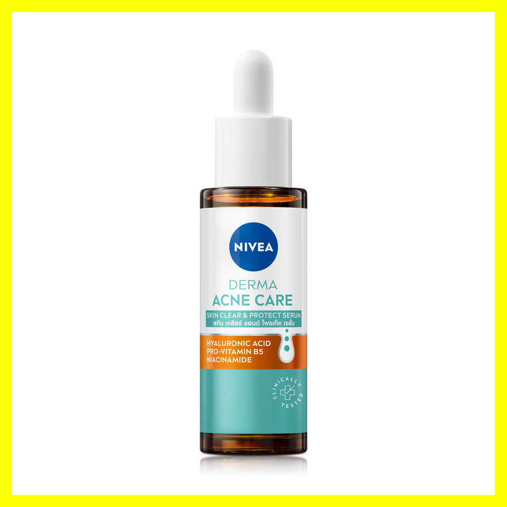 NIVEA Derma Acne Care Skin Clear & Protect Serum 30ml นีเวีย เดอร์มา แอคเน่ แคร์ สกิน เคลียร์ แอนด์ โพรเท็ค เซรั่ม. ราคา ถูกที่สุด ดีลบีเคเค แกลเลอรีภาพที่ 4
