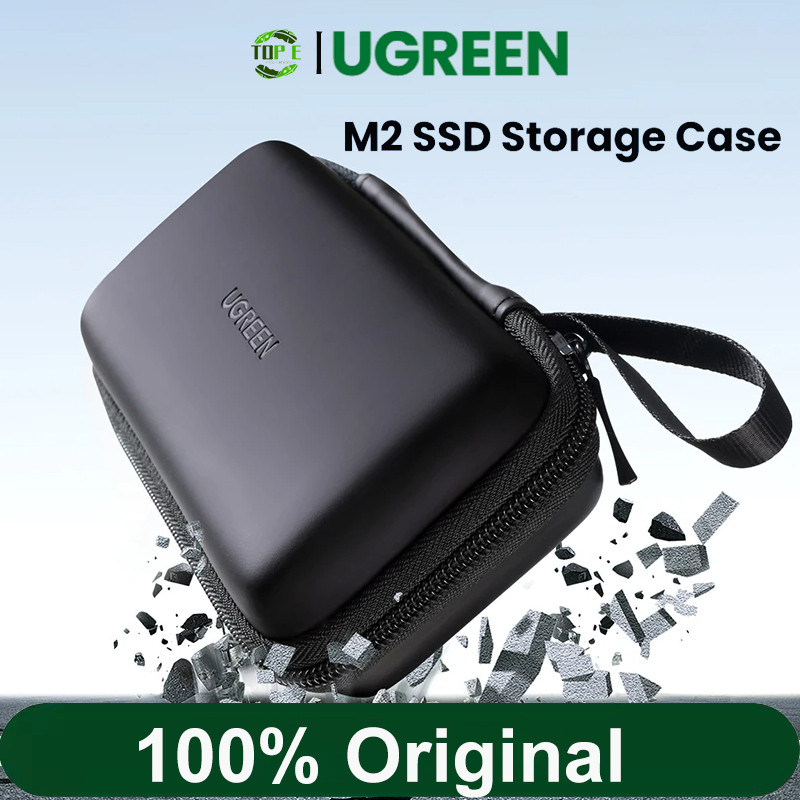 Ugreen M2 SSD Storage Bag EVA+PU Hard Drive Case SSD Enclosure Bag