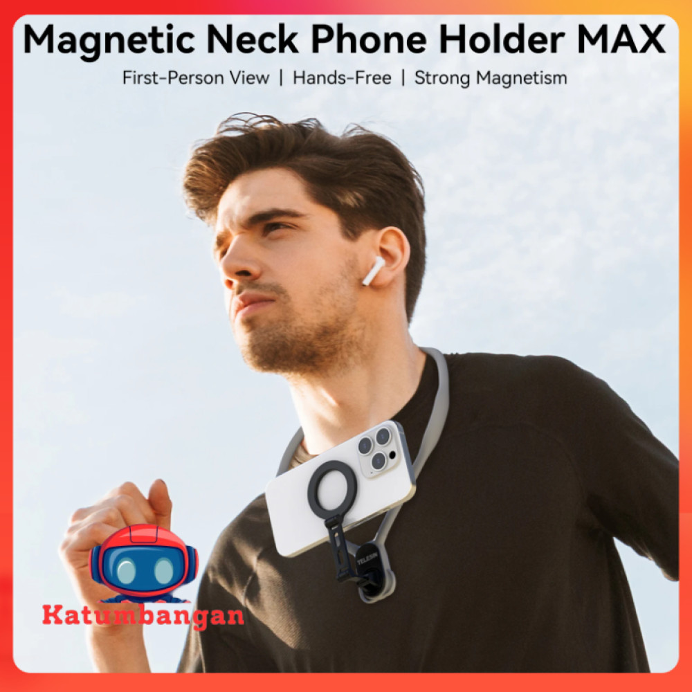 TELESIN สายคล้องคอแม่เหล็กสําหรับสมาร์ทโฟน - MNM-002