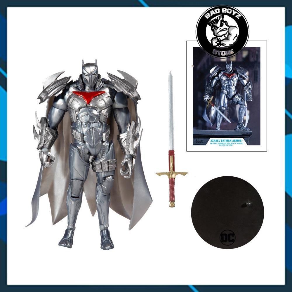 McFarlane DC Multiverse แบทแมน 7 นิ้ว : คําสาปแห่งอัศวินขาว: Azrael Batman Armor (เฉพาะ Walmart)