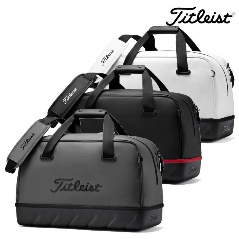 [Titleist] Golf Clothing Bag Golf High-Energy Lightweight Boston Handbag Ball Bag YWB011 F8O5 ZXHC