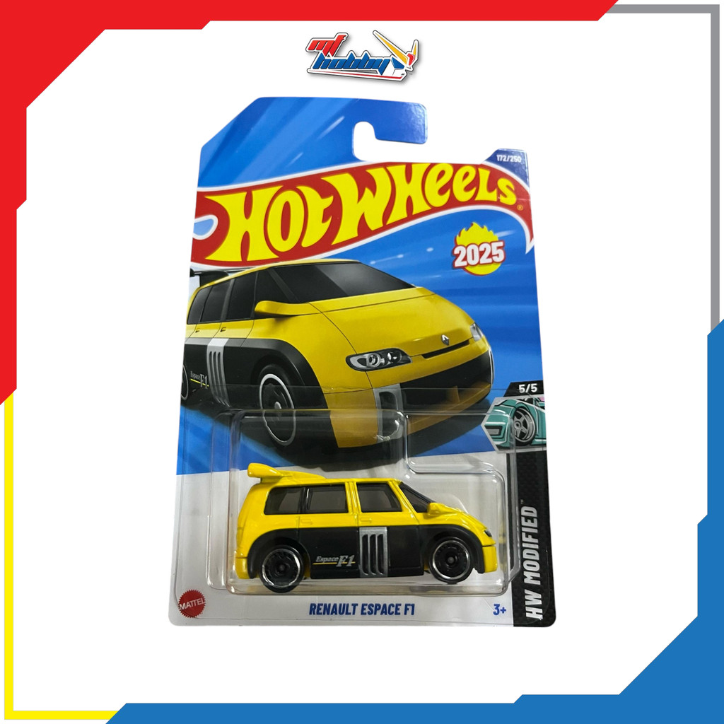 Hot Wheels Renault Espace F1 (สีเหลือง)