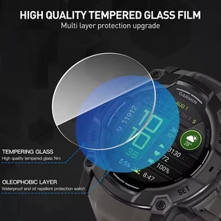 ฟิล์มกระจก สําหรับ garmin instinct 3 45mm 50mm ฟิล์มกระจกนิรภัยกันรอยหน้าจอ สําหรับ instinct 3 Smart Watch สมาร์ทวอทช์