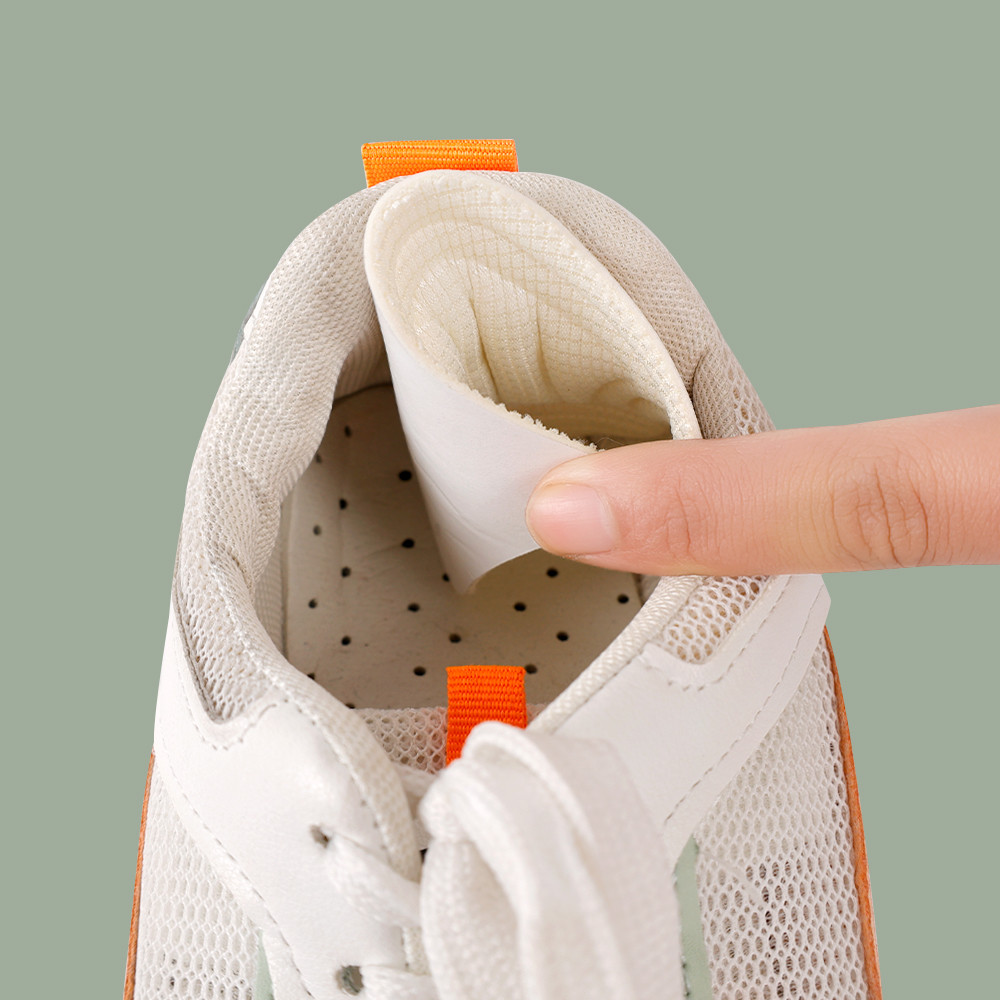 แผ่นรองเท้าปรับขนาด - รองเท้ากีฬาแผ่นรองส้นเท้ารองเท้าผ้าใบสติกเกอร์ส้น - Antiwear Cushion Heel Back Sticker Protector