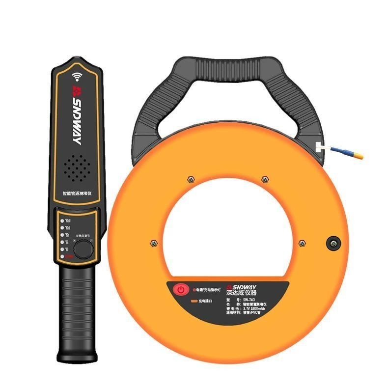 SW720 Pipe Detector Blockage Detector Electrician Pipe PVC Wall Detector Wire Pipe Blockage Detector
