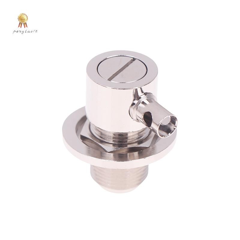 Pengatao12 1pcs Connector UHF SO239 แจ็คหญิง Nut Bulkhead Crimp RG58 RG142 LMR195 มุมขวา RF Coaxial Wire Terminals ใหม่