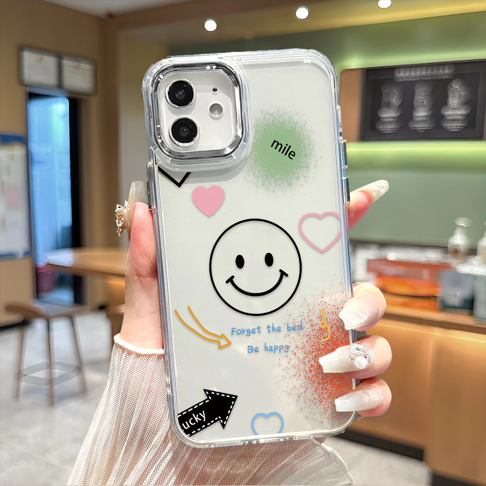 iPhone 16 15 14 13 12 11 8 7 6 X XS XR SE Plus Pro Max 2020 2022 Apple กรอบรูปโลหะ เคสไอโฟน เคสเมท JSXK สายแพร แบบใส thumbnail 4