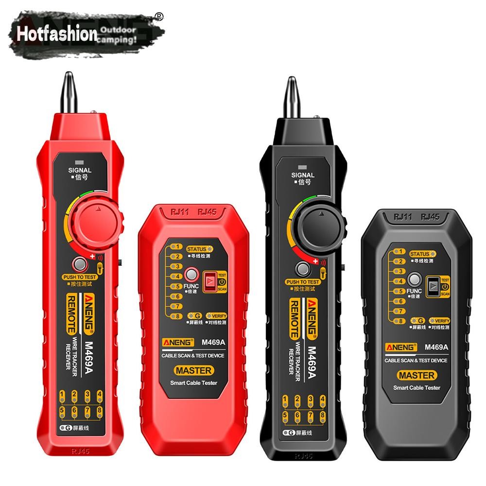 M469A Cable Finder RJ45 RJ11 Test Networking Tool Multi สําหรับซ่อมเครือข่าย