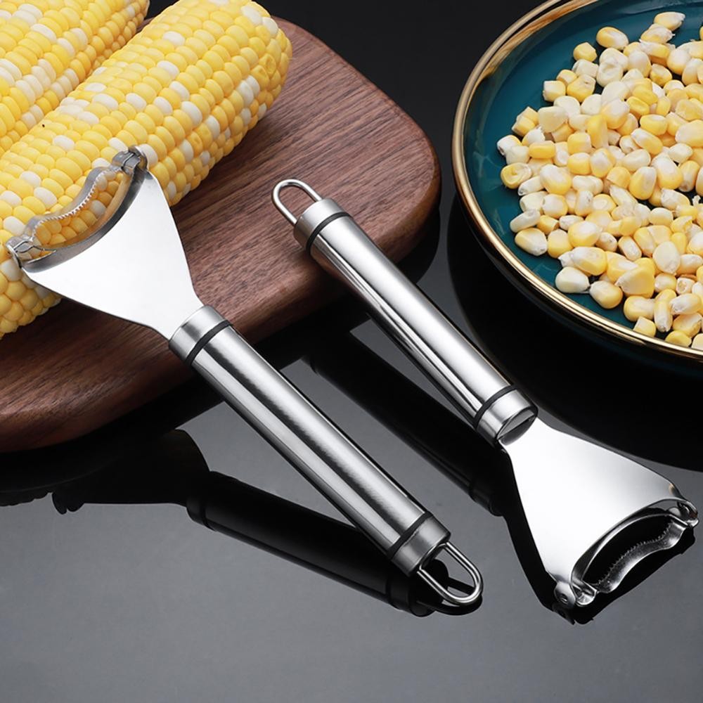 TME เครื่องปอกข้าวโพดสแตนเลสมืออาชีพเครื่องปอกซังข้าวโพดด้วยมือแกนป้องกันสนิมปอกเปลือกง่ายใช้ฟาร์มในครัว - รูปที่ 3