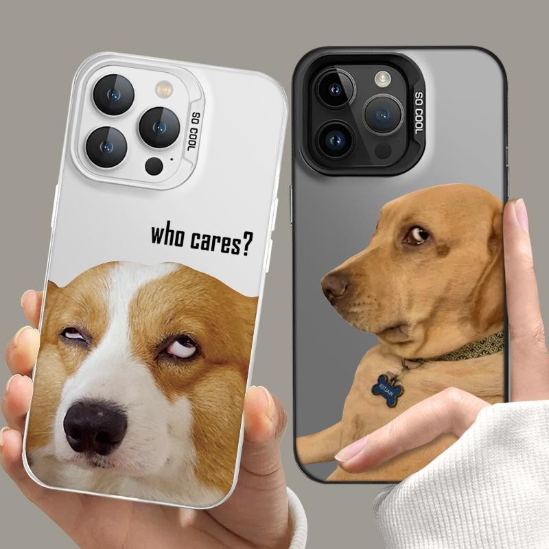 Corgi สุนัขสําหรับ iPhone 11Pro 17 16 15 14 13 12 Pro Max XR SE กันกระแทก Anti-drop ปลอก