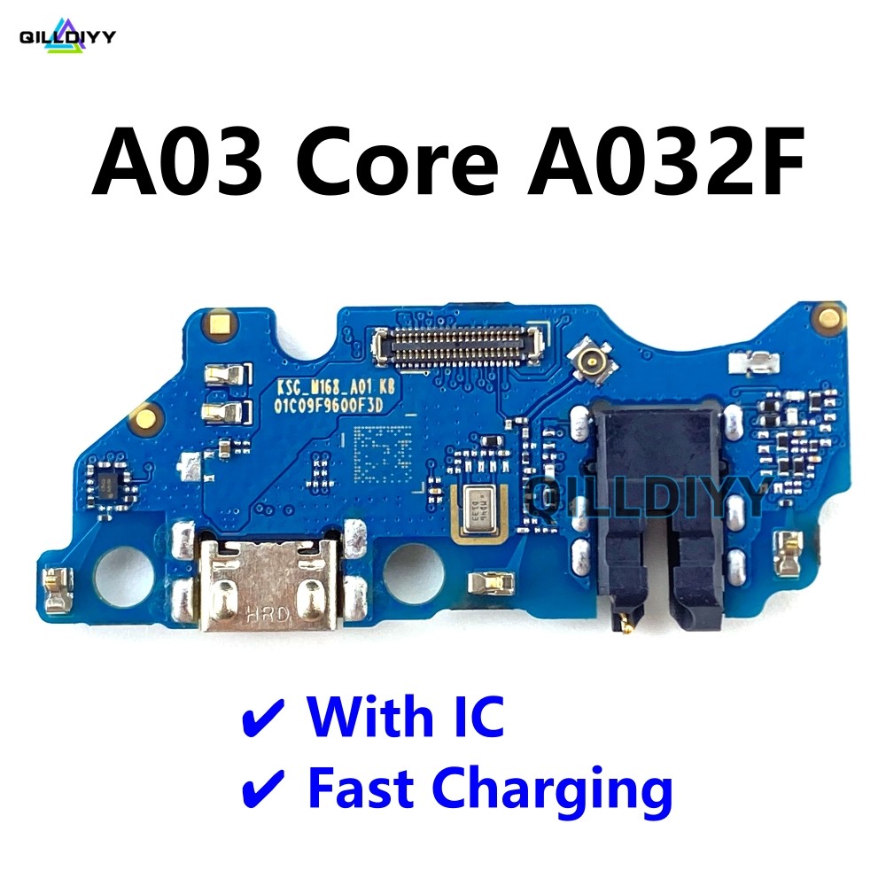 1pcs สําหรับ Samsung Galaxy A03 Core A032F A032F/DS A032M USB ชาร์จ Connector Board Charger Dock พอร