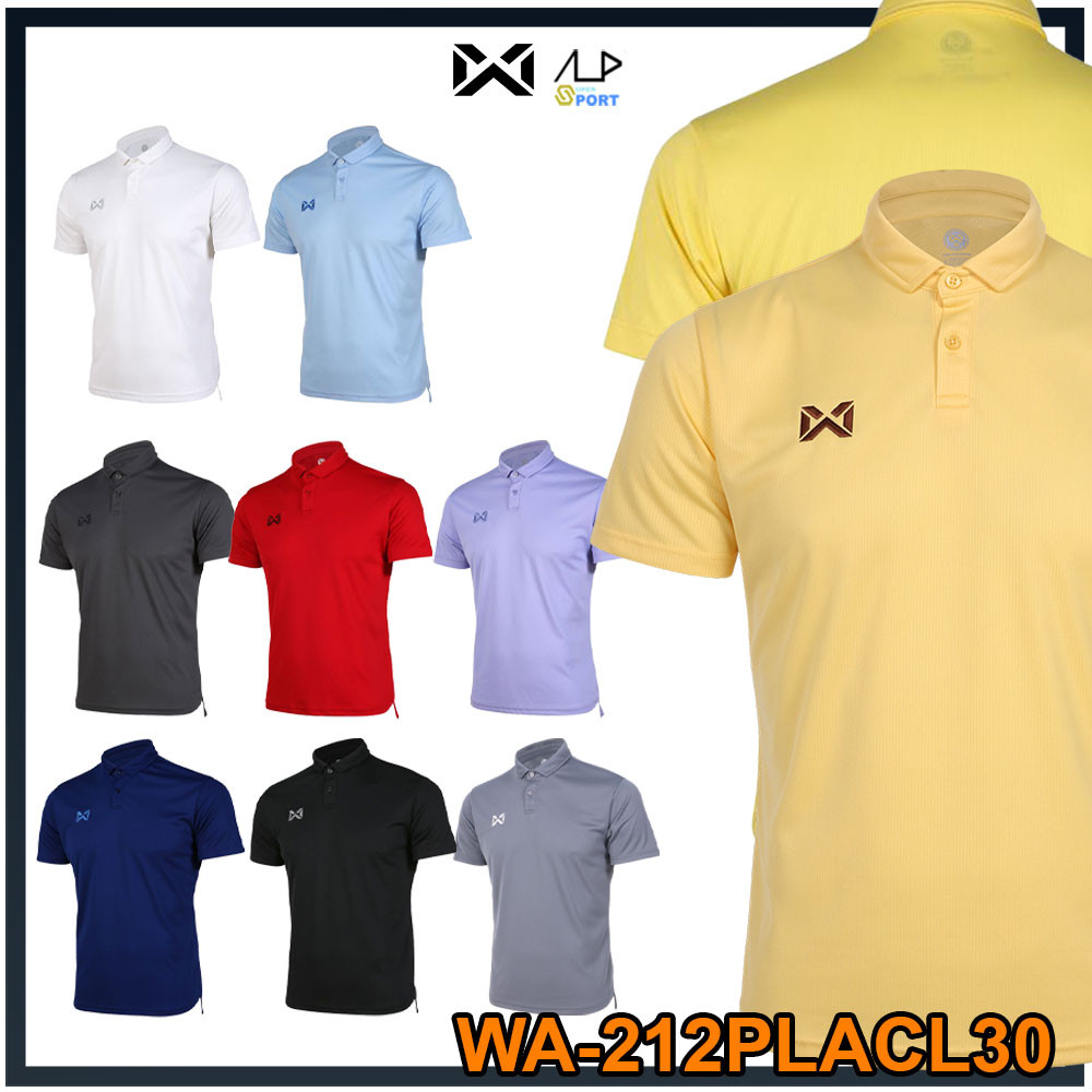 💥ลดโหดเหมือนโกรธใคร!💥 SP เสื้อโปโล warrix วาริกซ์ รุ่น WA-212PLACL30 PIQUE POLO แท้ 100