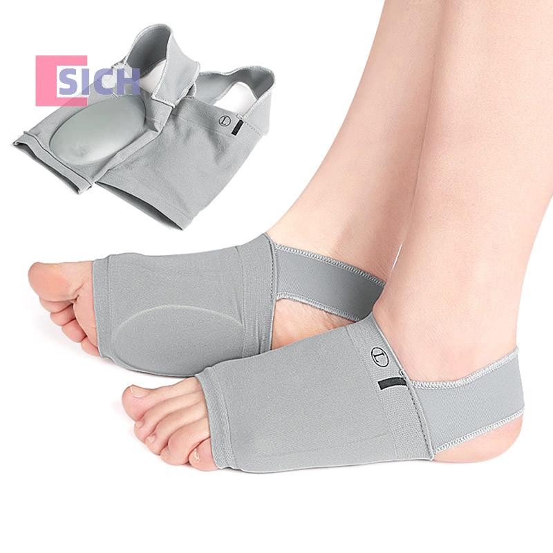 [Sich] 1 คู่ Arch Support Insoles Plantar Fasciitis ส้น Spurs สายรัด Foot Care เท้าแบนบรรเทาอาการปวด Insoles ถุงเท้า Orthotic Insole Pad ใหม่