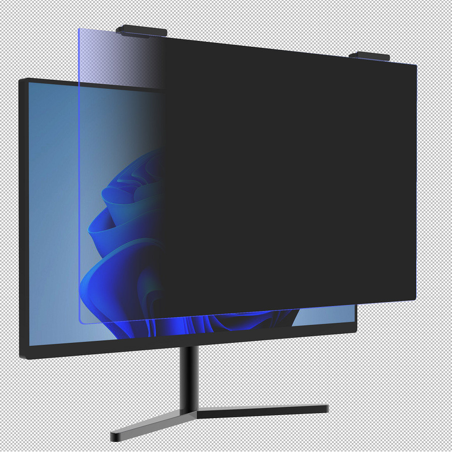 คอมพิวเตอร์เดสก์ท็อป Snap-On ฟิล์มความเป็นส่วนตัว Snap-On Anti-Blue Light อะคริลิค Snap-On ฟิล์มความ