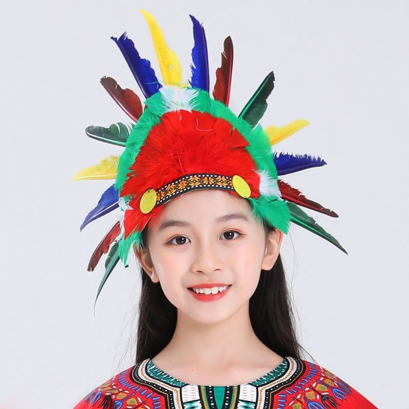 ชุดการแสดงสำหรับเด็กอนุบาล สไตล์ชาติพันธุ์ Lijiang พร้อมกลอง