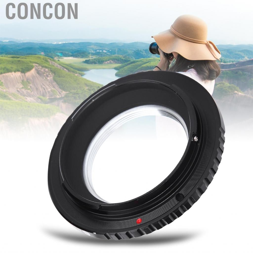 Concon วงแหวนอะแดปเตอร์ยึดเลนส์ FIKAZ Concon-th สำหรับกล้อง Zenit M39 ไปยังกล้อง Canon EOS R/RP