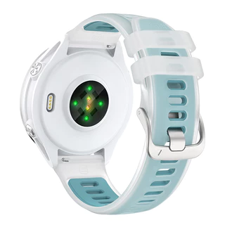 สายซิลิโคนเจลใส สำหรับ Garmin Forerunner 570 42mm 47mm 165 55 158 265 255 265s 255s 645 245 Music