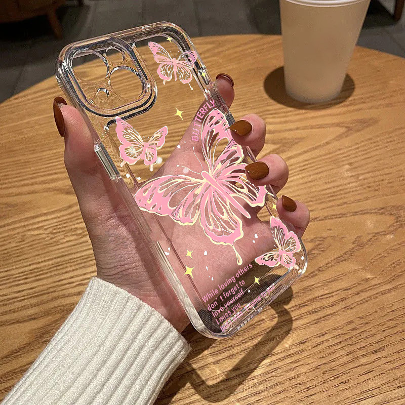 JURSUE เคสไอโฟน เคสซิลิโคนนุ่มกันกระแทกใสน่ารักตลก เคสโทรศัพท์ Compatible for iPhone 17 16 15 14 13 12 11 Pro Max SE 2020 X XR XS 8 7 Plus พลัส Y2913