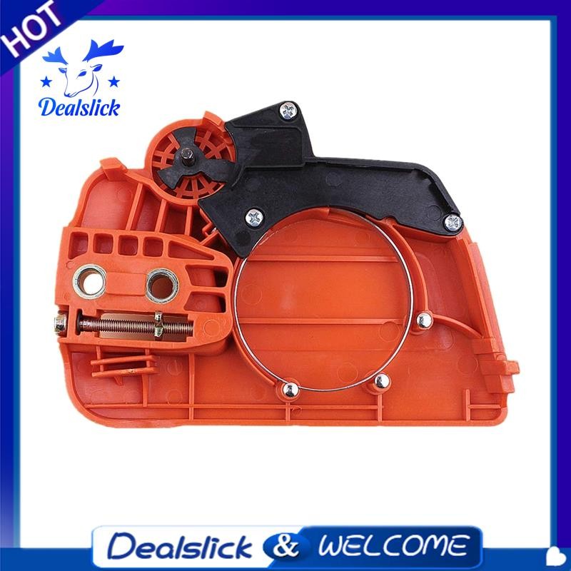 Dealslick525628901 โซ่เบรคประกอบคลัทช์เฟืองด้านข้างฝาครอบ Fit สําหรับ Husqvarna 240 E 236 E 235 E Ch