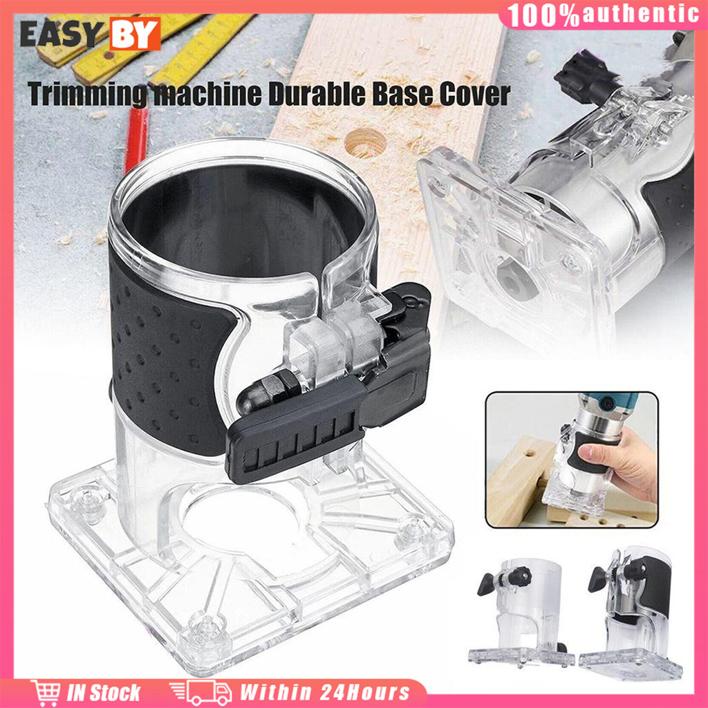 จัดส่งรวดเร็ว ฐานเราเตอร์ตัดขอบไม้ แบบพลาสติกใส รุ่น3700 เครื่องมือสำหรับงานไม้