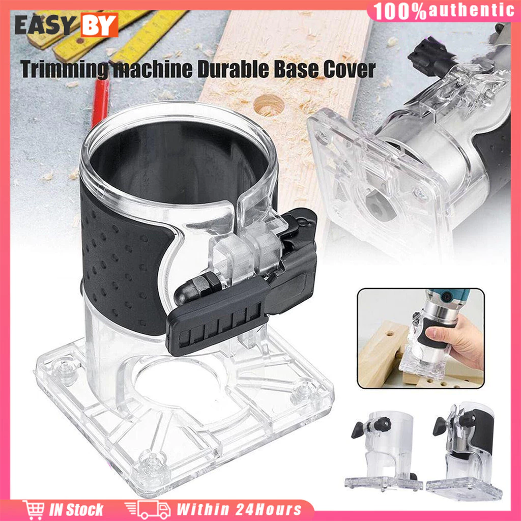จัดส่งรวดเร็ว ฐานเราเตอร์ตัดขอบไม้ แบบพลาสติกใส รุ่น3700 เครื่องมือสำหรับงานไม้