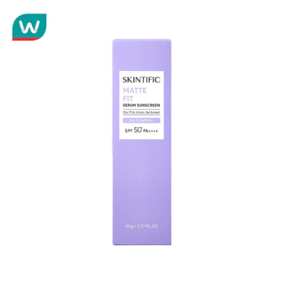Skintific สคินทิฟฟิค แมท ฟิต เซรั่ม ซันสกรีน SPF50+ PA++++ 50 กรัม