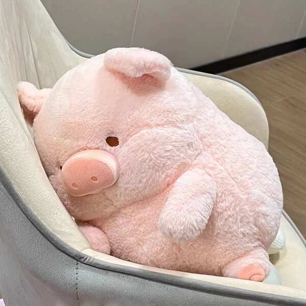 lulu the piggy ชุด teddy lulu IKEA อย่างเป็นทางการหมูตุ๊กตาของเล่นน่ารัก Lulu หมูเตียงหมอนรักษาระบบต