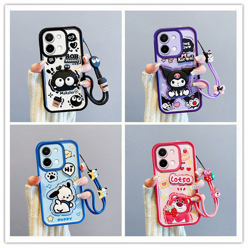 เคส  vivo y28 เคสโทรศัพท์ BoB 3D Doll สําหรับฝาครอบ vivo y28