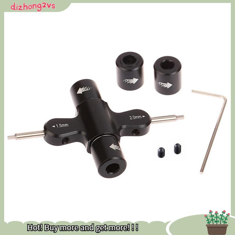 [dizhong2vs]M3 M5 ประแจสกรูอ่อนนุช 1.5 2.0 มม.หกเหลี่ยมไขควง Quick Release ใบพัดมอเตอร์ Prop เครื่อง