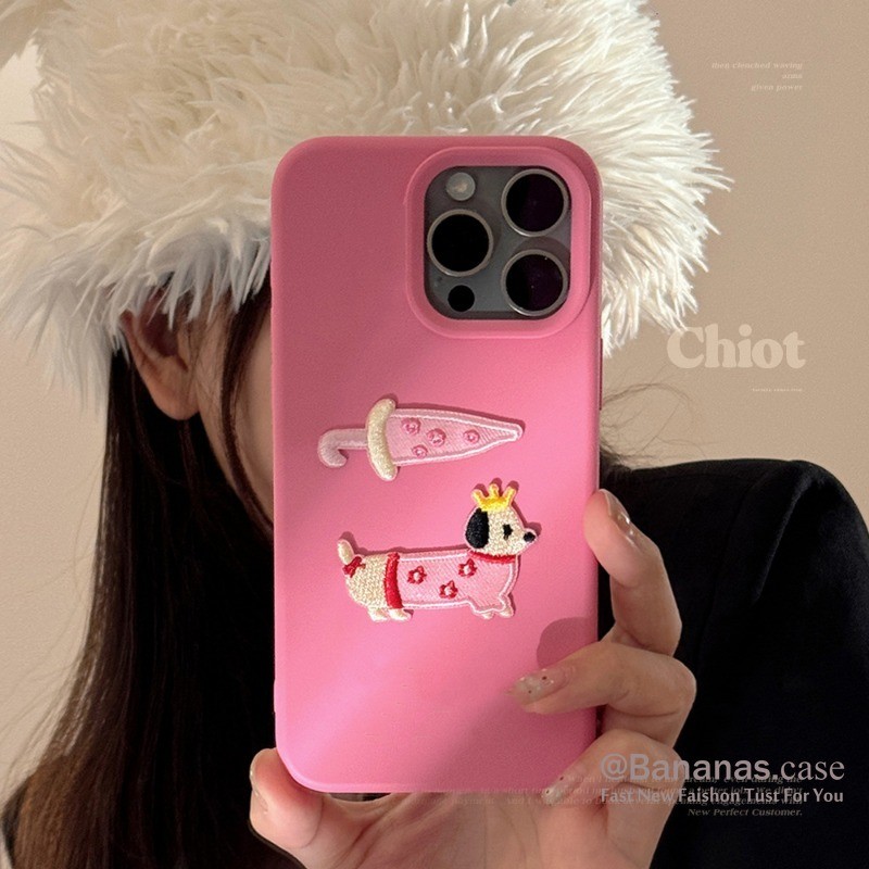 Iphone 16 15 14 13 12 11 Pro Max X Xr Xs Max เคสโทรศัพท์น่ารักสีน้ําตาลโบว์ Cat + Lanyard คู่หนังนุ่มปกหลัง