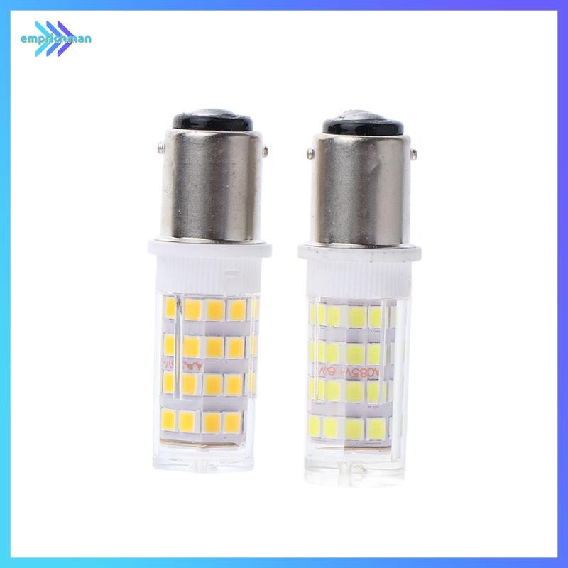 Epmn> BA15D ประหยัดพลังงานหลอดไฟข้าวโพดโคมไฟคริสตัล 5W ไฟ Led สําหรับจักรเย็บผ้า 220V ความสว่างสูง 310-340LM ใหม่