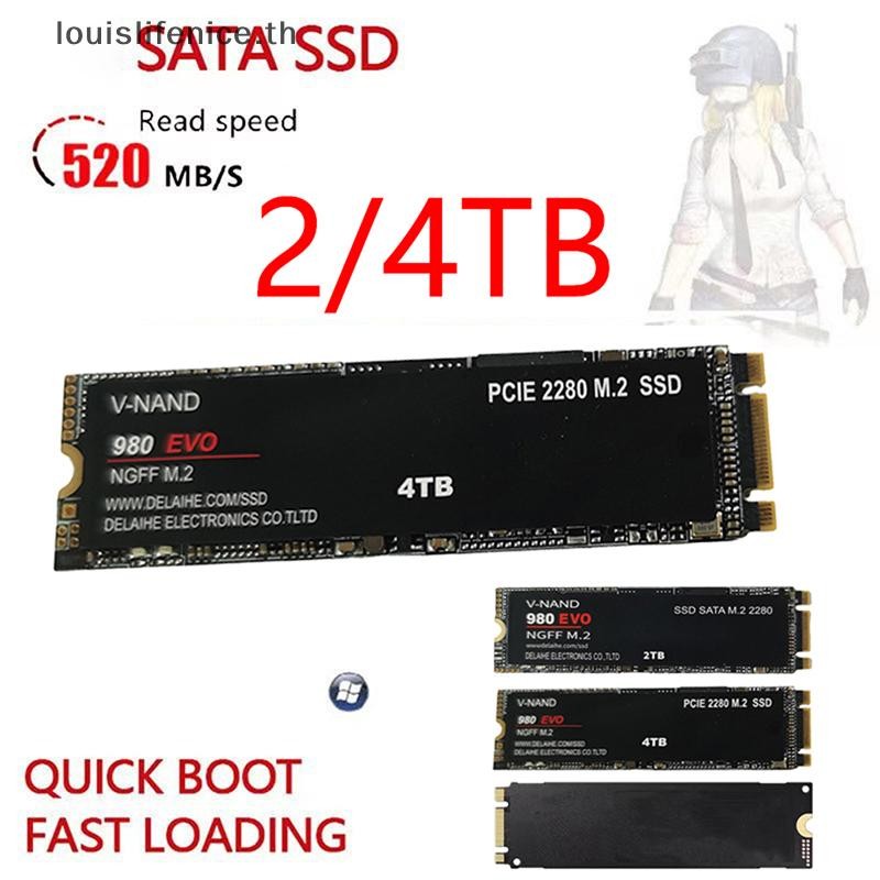 Lnth SATA 2280 M.2 SSD NGFF 980 EVO Plus 128GB ไดรฟ์ Solid State ภายในฮาร์ดดิสก์ M.2 2/4TB สําหรับแล