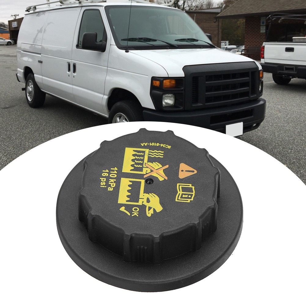 ฝาครอบอ่างเก็บน้ําน้ําหล่อเย็น 9C34-8101-AA ฝาครอบถังหม้อน้ําอุปกรณ์เสริมในรถยนต์