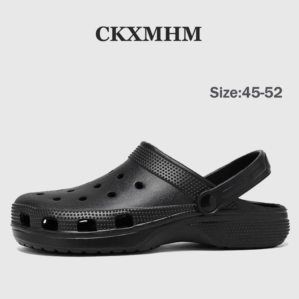 Ckxmhm 45-52 รองเท้าแตะผู้ชายรองเท้าแตะผู้หญิงรองเท้าหัวใหญ่รองเท้าแตะขนาดใหญ่ขนาด 48 49 50 51
