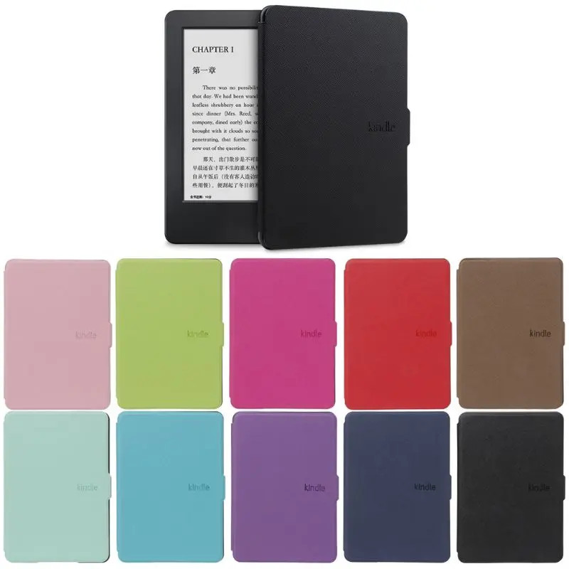 ปลอก Kindle Paperwhite1/2/3 เคส DP75SDI E-book Magnetic Leather Flip Cover