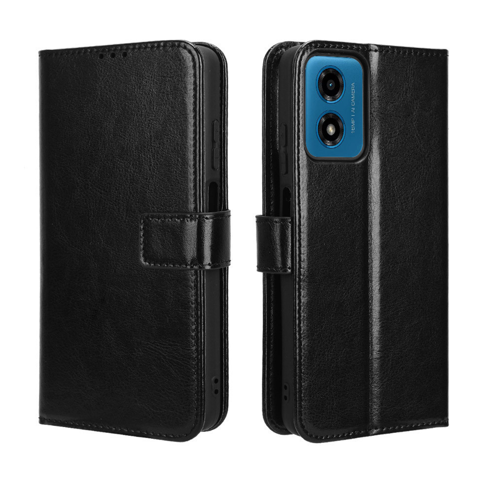 สําหรับ Motorola Moto E14 G04 G04S G24 G24 Power Case กระเป๋าสตางค์หนัง PU ฝาหลังสําหรับ Moto G24 G2