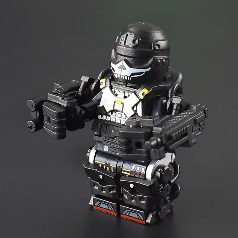 Edge of Tomorrow Building Blocks ตัวเลข Exoskeleton Armor ของเล่น Minifigures