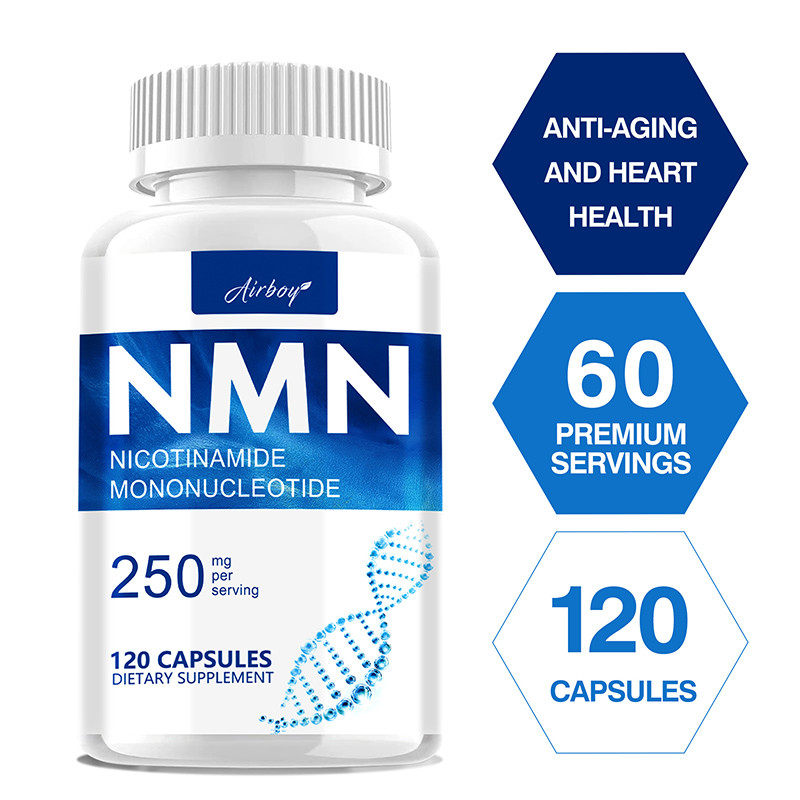 อาหารเสริม Airboy NMN, อาหารเสริม Nicotinamide Mononucleotide, 30/60/120 แคปซูล