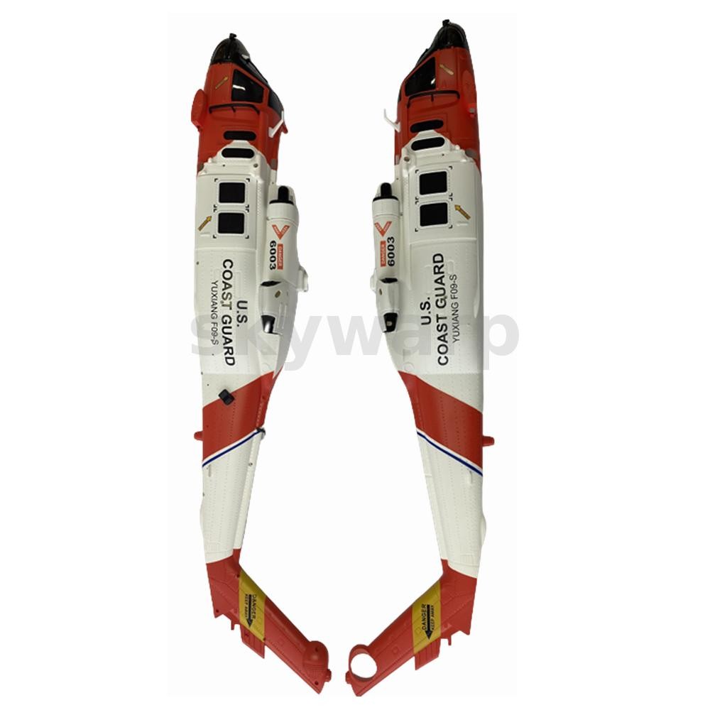 Ypznrc F09-S ชุดเฟรม RC อะไหล่เฮลิคอปเตอร์